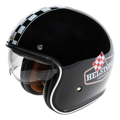 Casque jet Helstons Flag noir