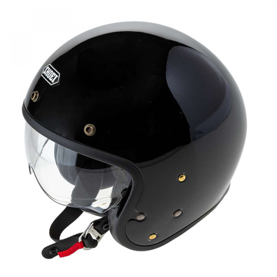 Casque jet Shoei J.02 Plain black