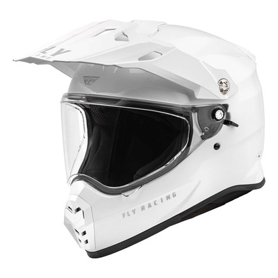 Casque Trail/Adventure Fly Racing Trekker Solid blanc