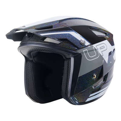 Casque trial Kenny Trial Up Graphic black pearl