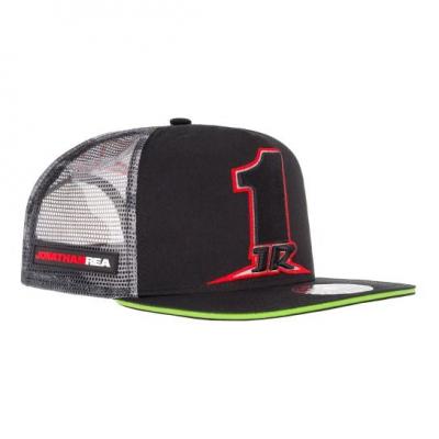 Casquette flat Jonathan Rea 1JR noir camo/vert
