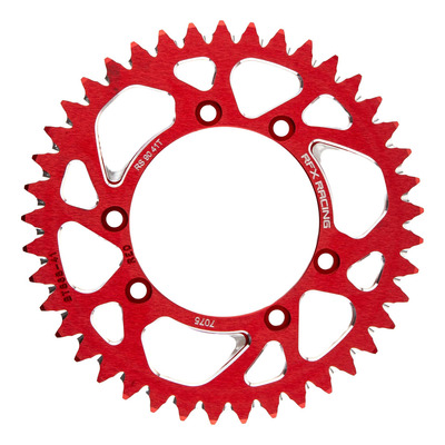 Couronne RFX Pro Trials en Aluminium Anodisé Rouge D41/520 pour Gasgas TXT 91-01