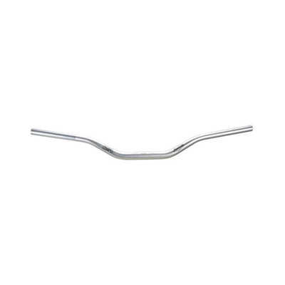 Guidon Domino HSA PLI medium argent aluminium Ø 28,5mm