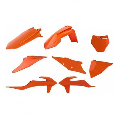 Kit plastique Polisport KTM 125 SX 19-22 orange