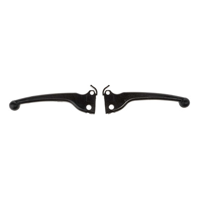 Paire de leviers de frein noir type origine Peugeot 103 SP / MVL / Vogue