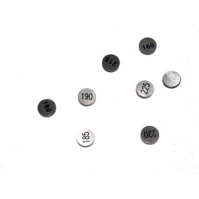 Pastilles de soupape Hotcams Ø 10,00 mm épaisseur 2,55 mm