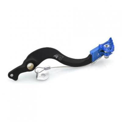 Pédale de frein ART Factory Yamaha 85 YZ 02-20 noir/embout bleu
