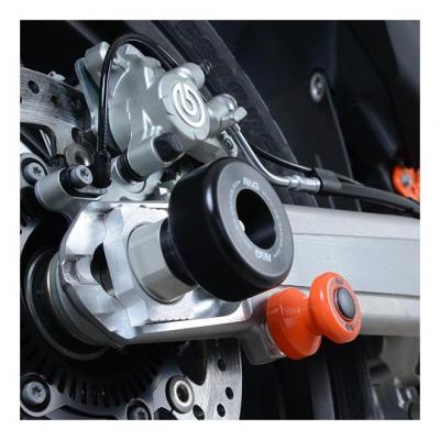 Tampons de bras oscillant R&G Racing noir KTM 690 SMC-R 2019