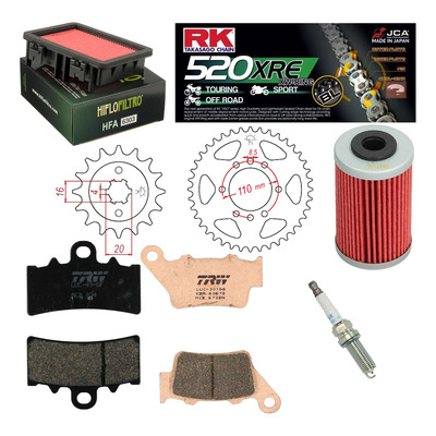 Kit entretien NF Prokit premium KTM 125 Duke 2017-19