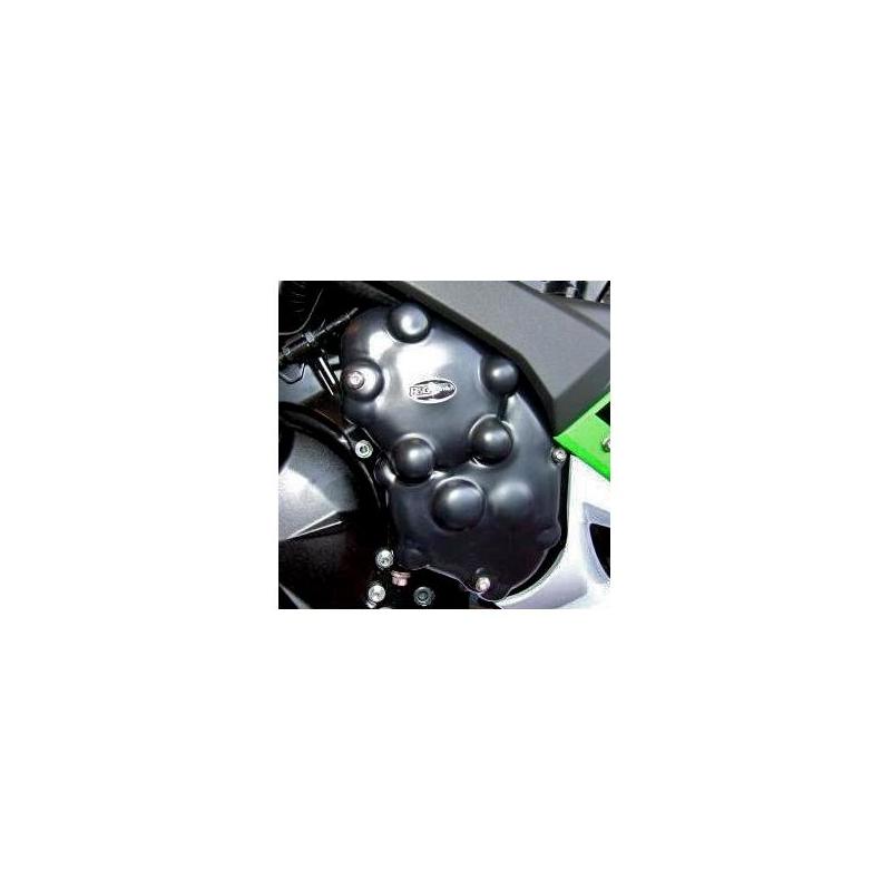 Couvre carter droit (démarreur) R&G Racing noir Kawasaki ZX-10R 08-10