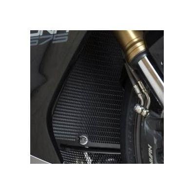 Protection de radiateur R&G Racing aluminium noir Triumph Daytona 675 13-16