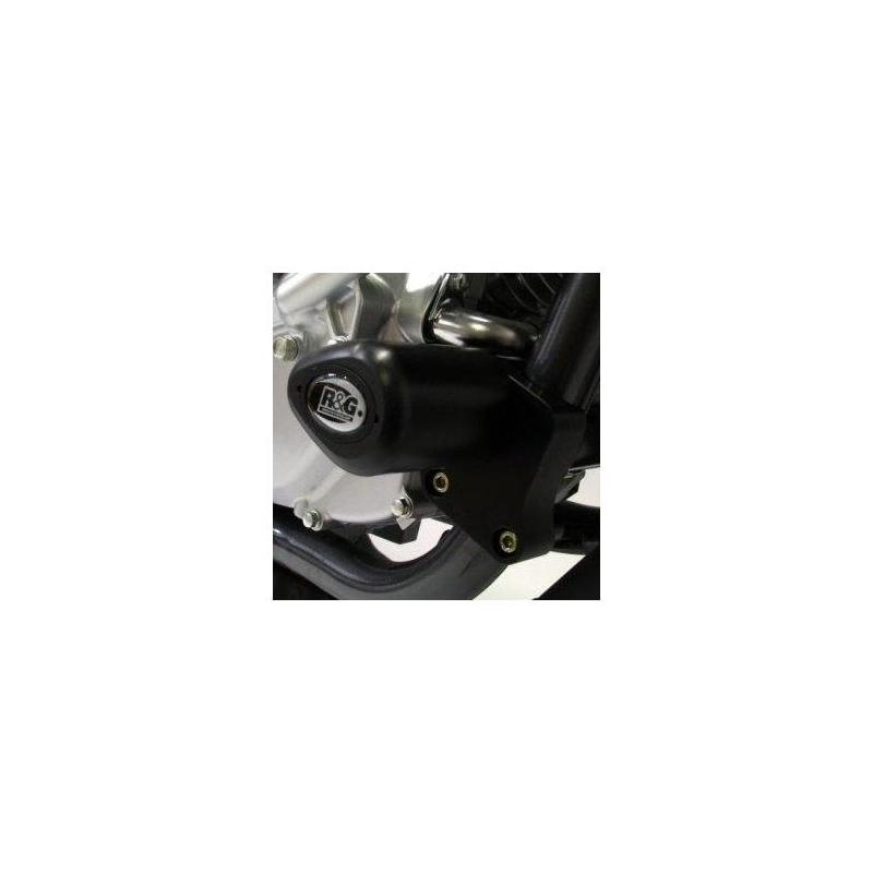 Tampons de protection R&G Racing Aero noir Honda Varadero 125 01-12