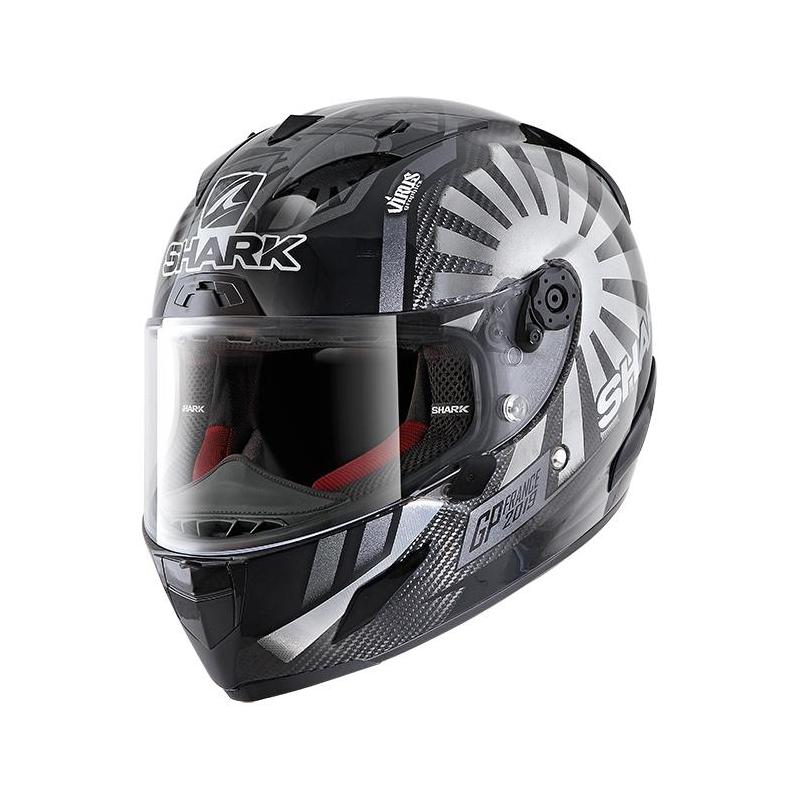 Casque intégral Shark Race-R Pro Carbon Zarco GP France 2019 carbone/