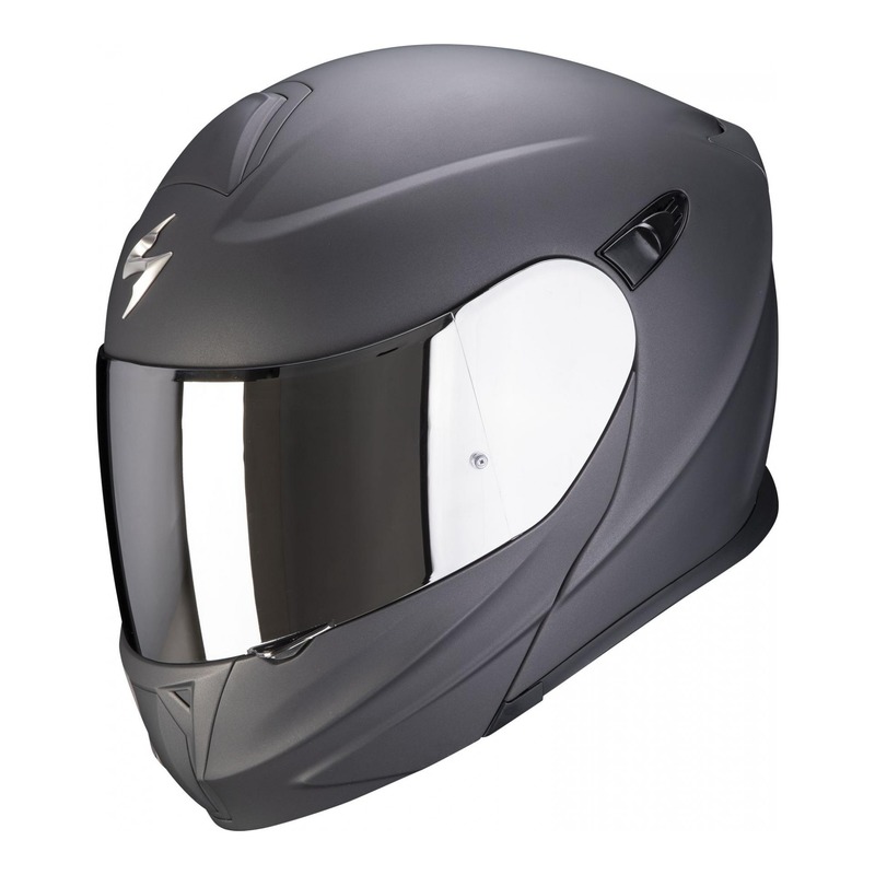 Casque modulable Scorpion EXO-920 Evo Mat Solid anthracite- XS