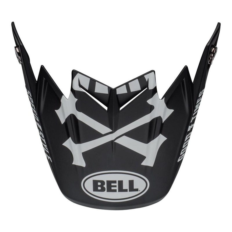 Casquette de casque cross Bell Moto-9 Fasthouse WRWF noir/blanc/rouge