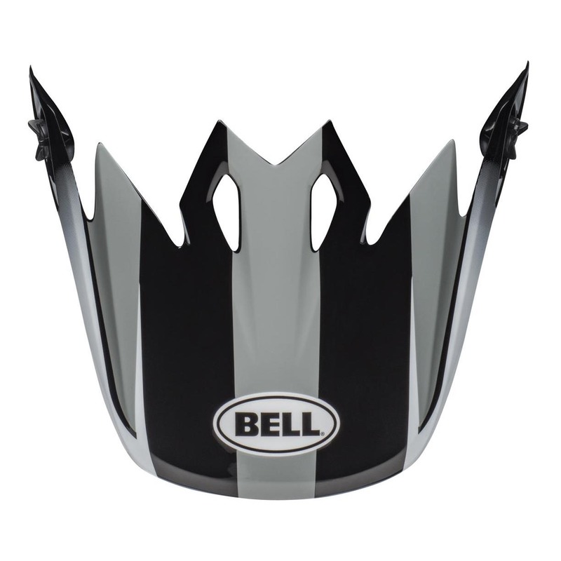Casquette de casque cross Bell MX-9 Mips Dash gris/noir/blanc