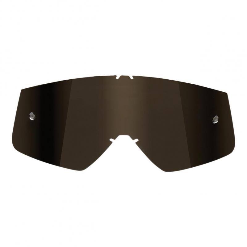 Écran De Masque Moto Cross THOR SNIPER PRO RAMPANT - Compatible/Rechange, Orange/Noir, Taille Adulte