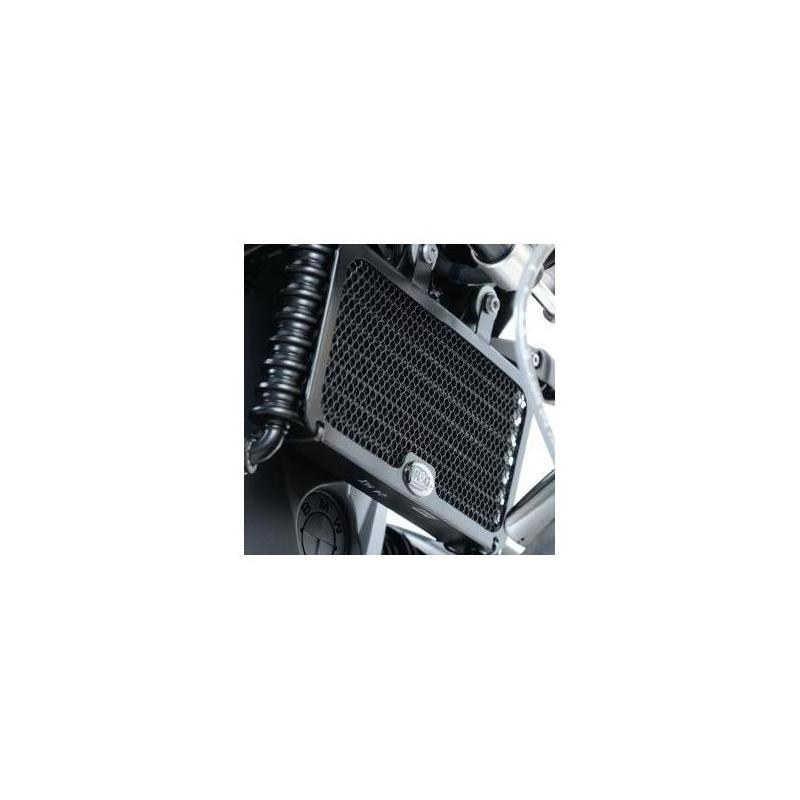Grille de protection de radiateur d’huile R&G Racing titanium BMW R Nine T 1200 14-18