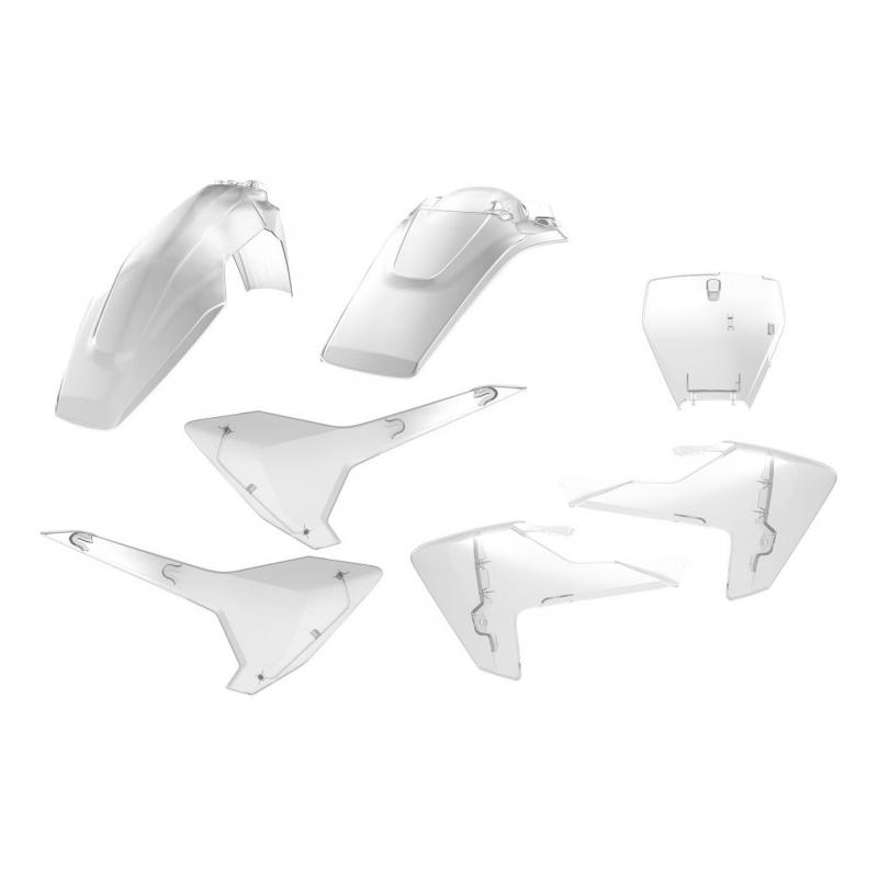 Kit plastique Polisport Husqvarna 250 FC 16-18 transparent