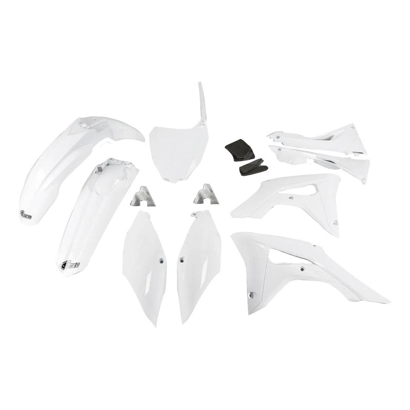 Kit plastique UFO Honda CRF 450R 2018 blanc