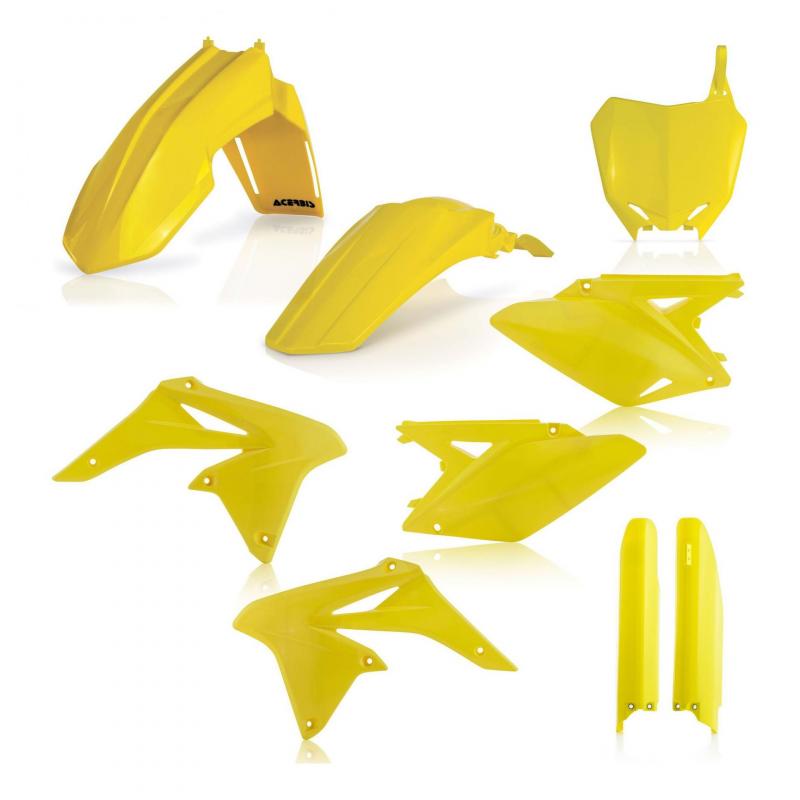 Kit plastiques complet Acerbis Suzuki 250 RM-Z 10-18 jaune