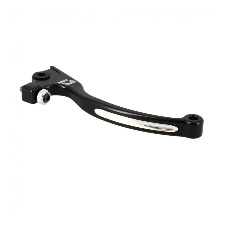 Levier de frein Doppler alu noir pour Derbi DRD Pro 05-10/ Rieju MRT -09