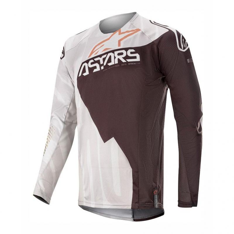 Maillot cross Alpinestars Techstar Factory Metal gris/noir/copper- M