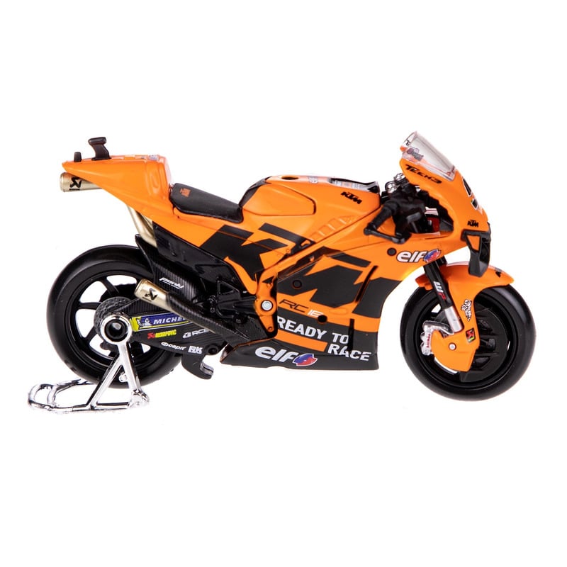 Miniature Maisto moto GP KTM factory racing Petrucci 2021 1/18eme
