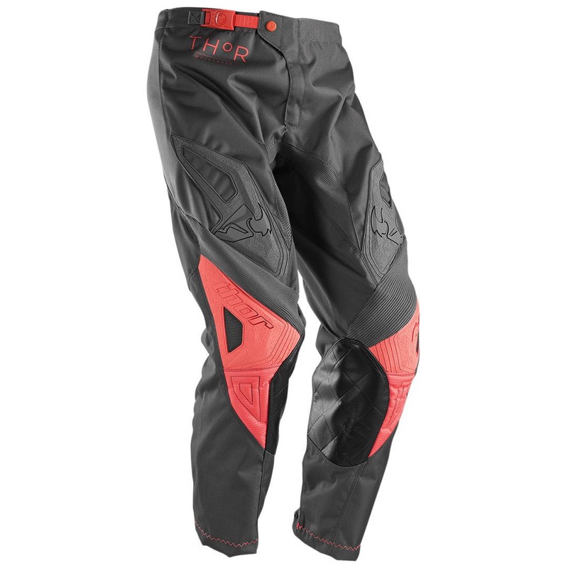 Pantalon cross femme Thor PHASE CLUTCH charbon/corail- 9/10