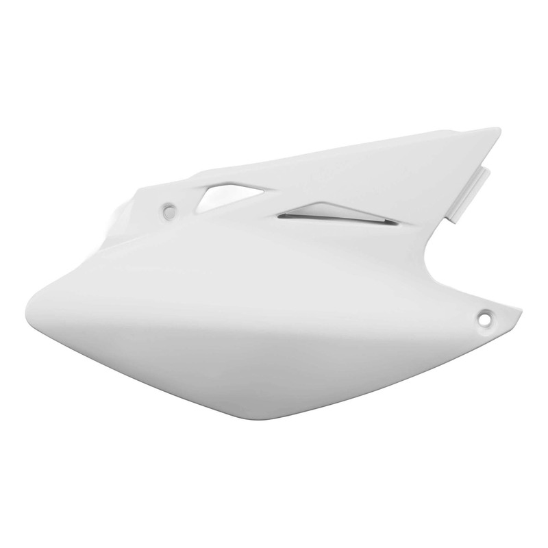 Plaques LatÃÂ©rales ACERBIS Blanc Ã¢   Kawasaki 450 KXF