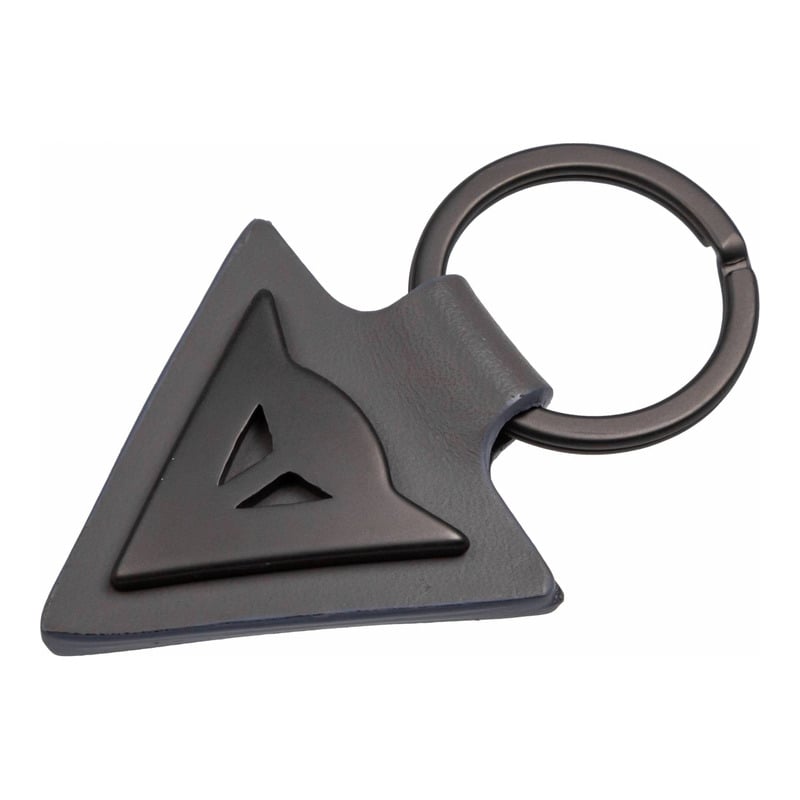 Porte-clés cuir Dainese Logo gris