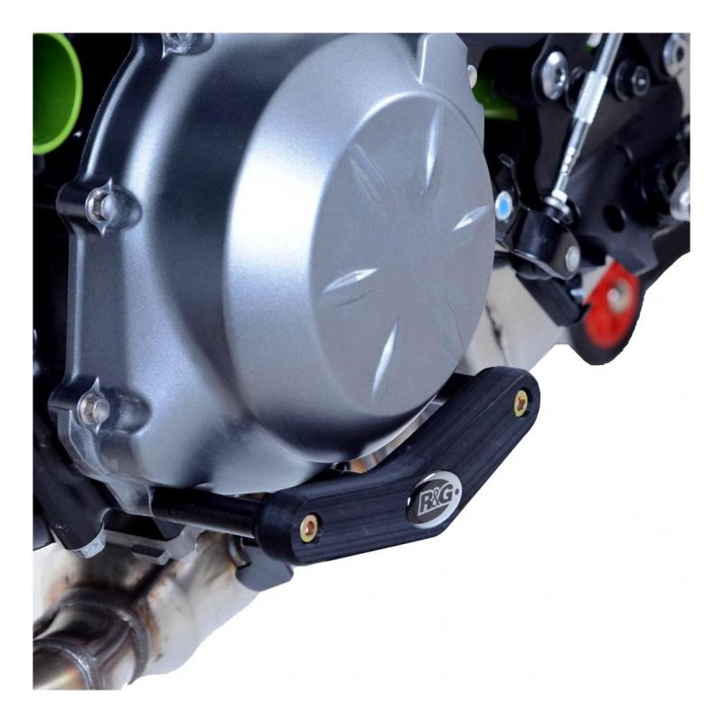 Protection couvercle de carter moteur gauche R&G Racing Kawasaki Z650 17-18