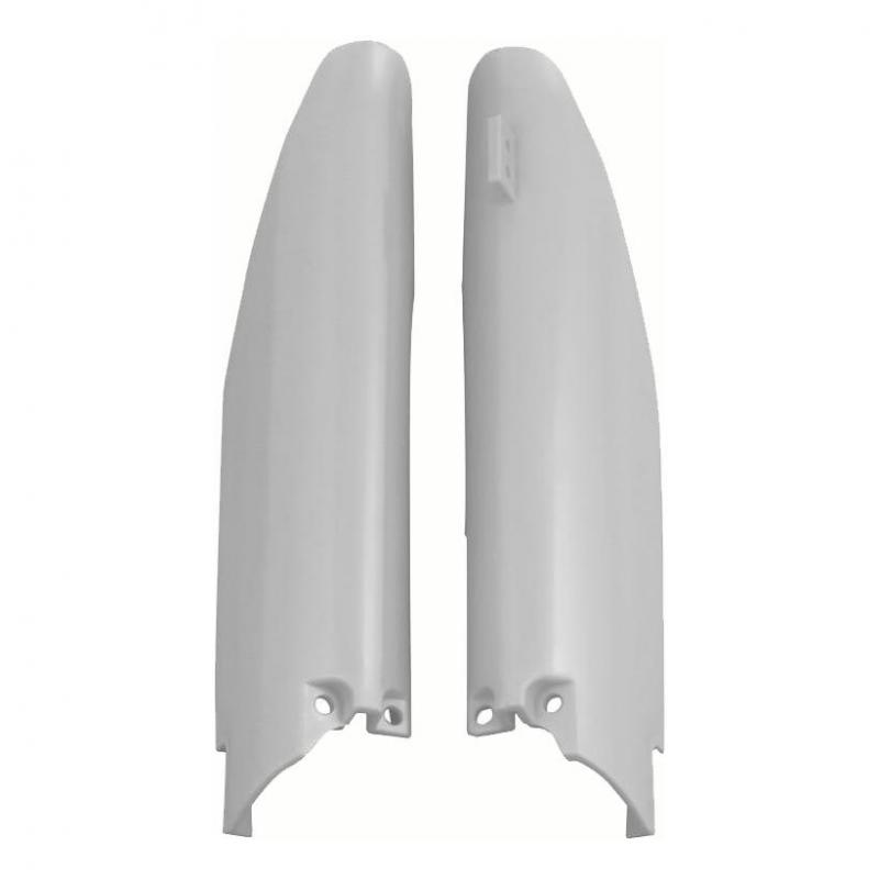 Protection de fourche RTech Blanches pour Suzuki RM-Z 250 07-16