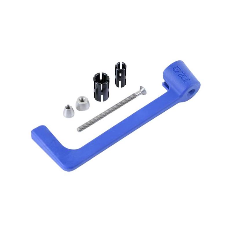 Protection de levier R&G Racing bleue Yamaha MT-10 16-18