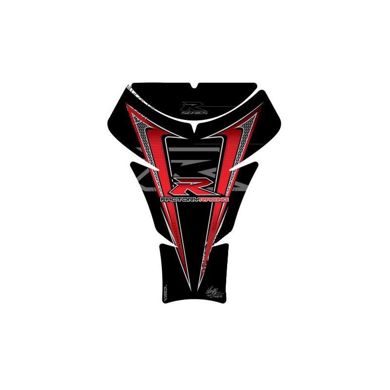 Protection de réservoir moto APRILIA noir rouge de MOTOGRAFIX