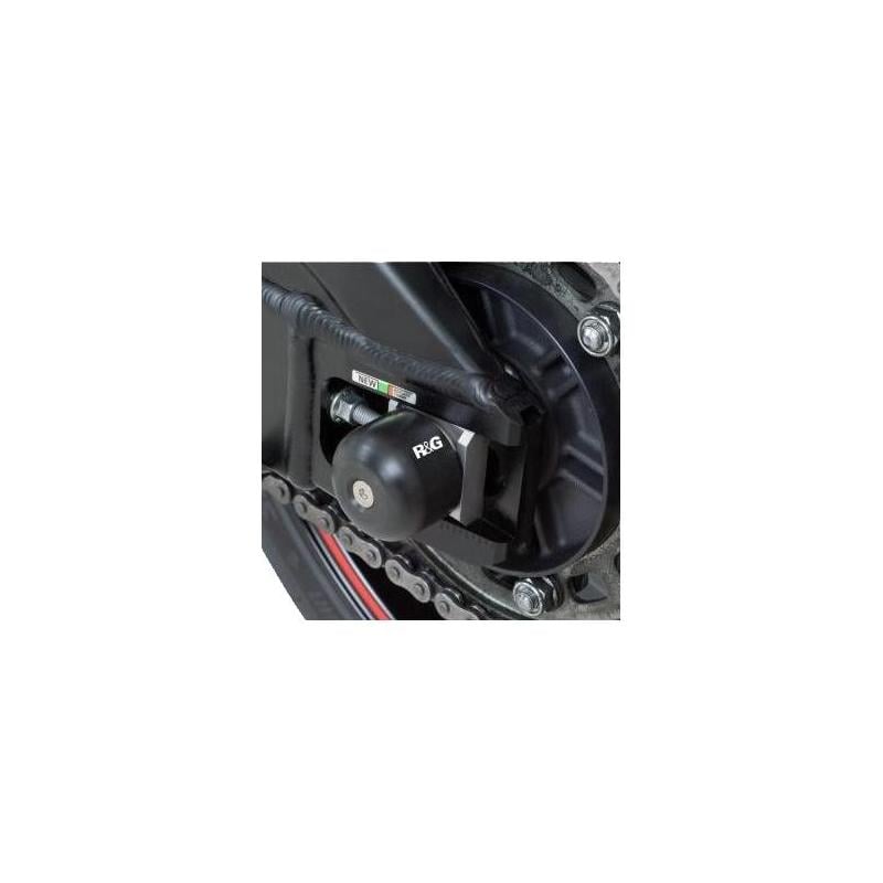 Tampons de bras oscillant R&G Racing noir Suzuki GSX-R 1000 03-16