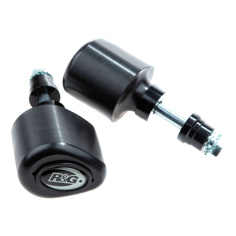 Tampons de protection R&G Racing Aero noir KTM 690 SMC 08-11