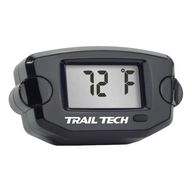 Thermomètre moteur Trail Tech TTO noir capteur culasse 10 mm