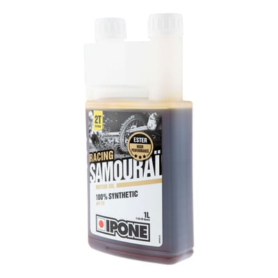 Huile moteur 2T Ipone Samouraï Racing 1l