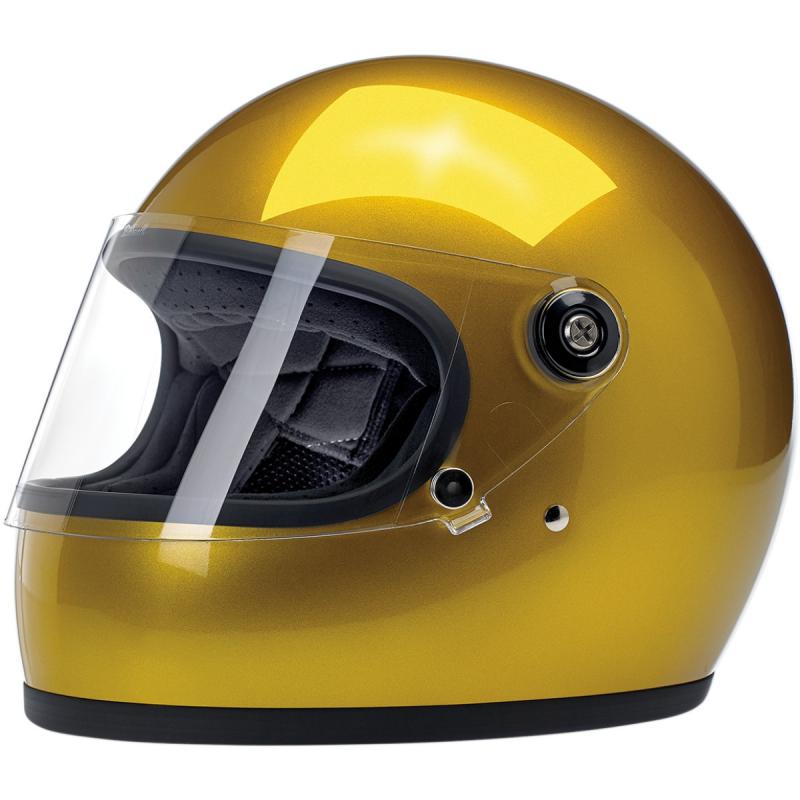 Casque intégral Biltwell Gringo S métallisé jaune- S