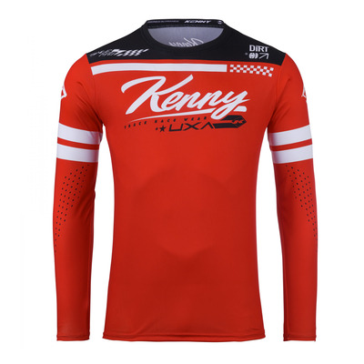 Maillot cross Kenny Track Dirt red