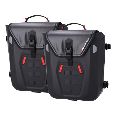 Sacoches latérales SW Motech Sysbag WP M 17-23 L noires supports SLC Royal Enfield Meteor 350 2022
