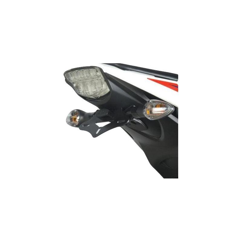 Support de plaque d’immatriculation R&G Racing noir Honda CBR 1000 RR 12-16