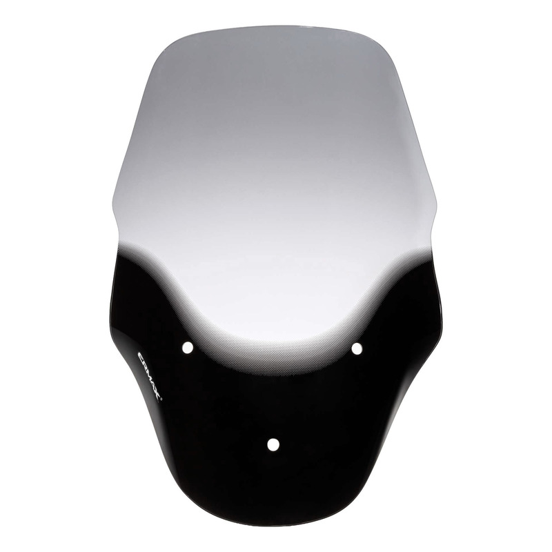 Pare-brise Ermax haute protection 72 cm Piaggio MP3 500 11-18 gris