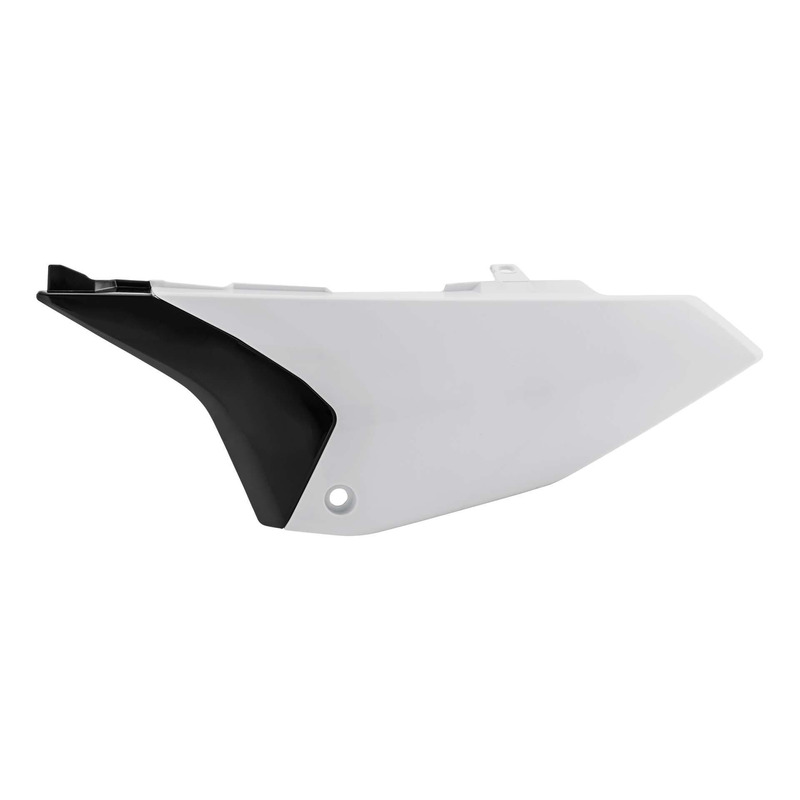 Plaques Latérales ACERBIS Blanc / Noir – Yamaha 65 YZ 18-25