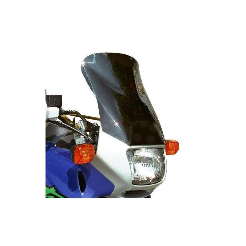 Pare-brise Bullster haute protection 38 cm fumé noir Honda NX 650 Dom
