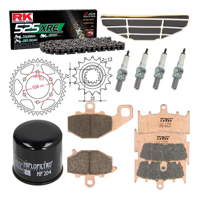 Kit entretien NF Prokit premium Kawasaki ZX-6R 600 1998-02