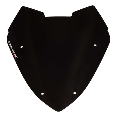 Pare-brise Ermax Sport 41 cm Yamaha X-Max 300 17-22 noir foncé opaque
