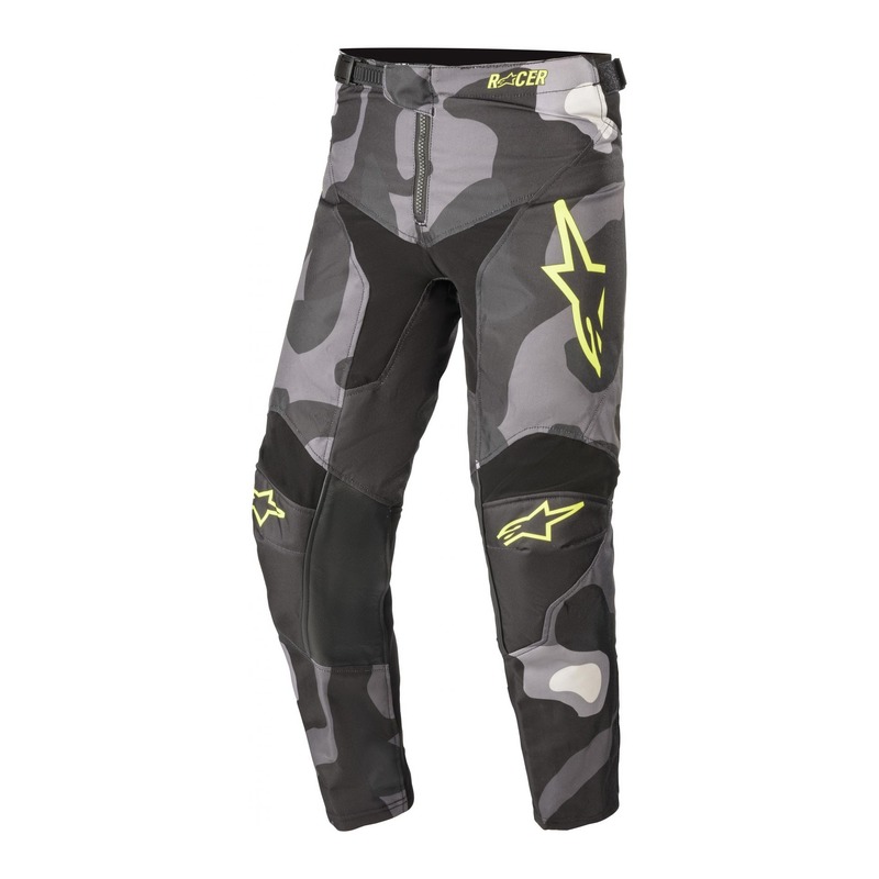 Pantalon cross enfant Alpinestars Youth Racer Tactical gris camouflage
