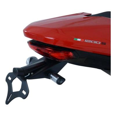 Support de plaque d’immatriculation R&G Racing noir Ducati Monster 1200 17-18